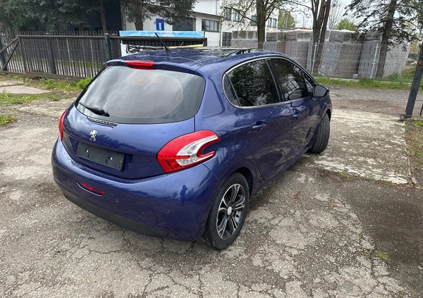 Peugeot 208 cena 32500 przebieg: 176722, rok produkcji 2013 z Jedlina-Zdrój małe 154